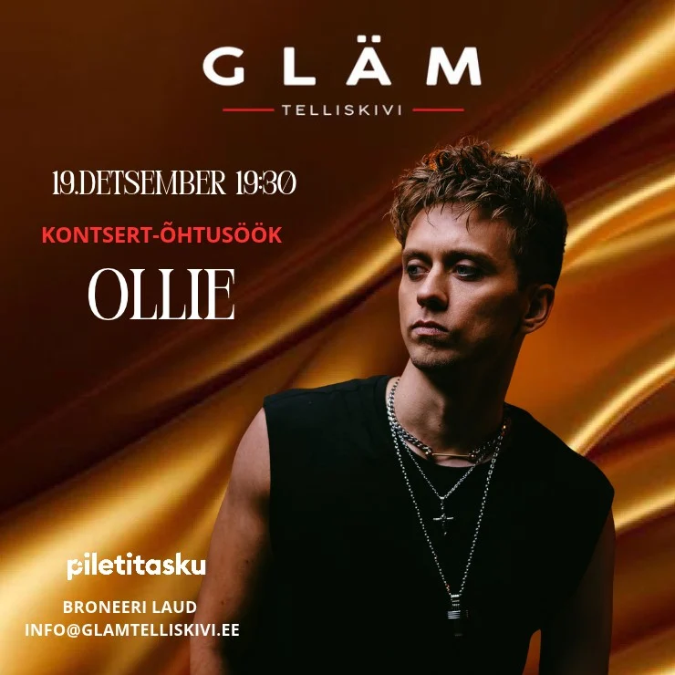 OLLIE JÕULUKUU KONTSERT-ÕHTUSÖÖK